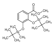 1447236-65-8 spectrum, methyl 2,3-bis(tert-butyldimethylsilyloxy)benzoate