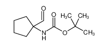 tert-butyl N-(1-formylcyclopentyl)carbamate 168539-99-9