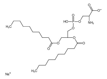 321863-22-3 structure, C26H49NNaO10P