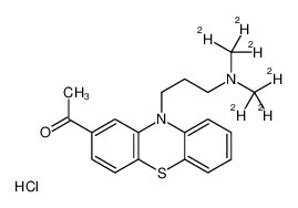 1173022-70-2 structure, C19H17ClD6N2OS