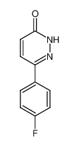 3-(4-fluorophenyl)-1H-pyridazin-6-one 58897-67-9