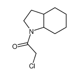 1-(2,3,3a,4,5,6,7,7a-octahydroindol-1-yl)-2-chloroethanone 76395-68-1