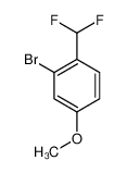 2-Bromo-1-(difluoromethyl)-4-methoxybenzene 1214379-79-9