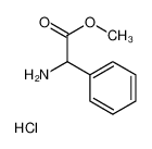 Methyl amino(phenyl)acetate hydrochloride (1:1) 15028-40-7
