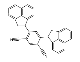 138905-03-0 4,6-di(acenaphthen-1-yl)benzene-1,3-dicarbonitrile