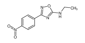1261168-15-3 N-ethyl-3-(4-nitrophenyl)-1,2,4-oxadiazol-5-amine