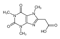 2-(1,3,7-trimethyl-2,6-dioxopurin-8-yl)acetic acid 5614-58-4