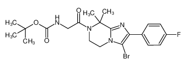 1261117-66-1 structure, C21H26BrFN4O3