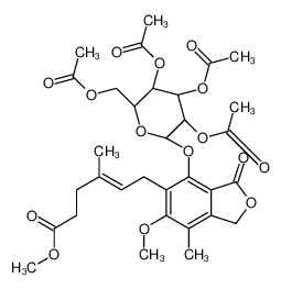 霉酚酸甲酯苯酚6-(2,3,4,6-四-O-乙酰基-beta-D-葡糖苷)