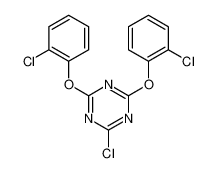 2-chloro-4,6-bis(2-chlorophenoxy)-1,3,5-triazine