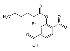 1357303-90-2 spectrum, 3-(2-bromohexanoyloxy)-4-nitrobenzoic acid