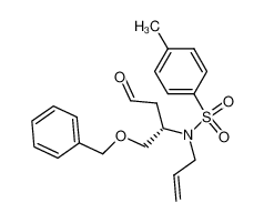 919116-90-8 N-allyl-N-(1-benzyloxymethyl-3-oxopropyl)-4-methylbenzenesulfonamide