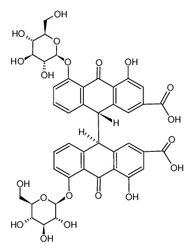 517-43-1 structure, C42H38O20