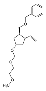 93929-64-7 (1R,2S,4S)-4-(2-methoxyethoxymethoxy)-2-vinyl-1-cyclopentylmethyl benzyl ether