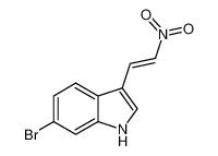 3-(2-nitrovinyl)-6-bromo-1H-indole 319493-07-7