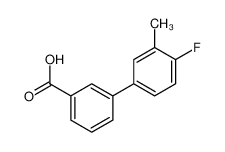 3-(4-fluoro-3-methylphenyl)benzoic acid 885964-26-1