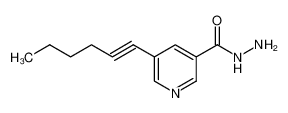 5-HEX-1-YNYLPYRIDINE-3-CARBOHYDRAZIDE 306935-32-0