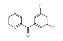 (3,5-difluorophenyl)-pyridin-2-ylmethanone 898780-30-8