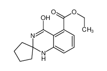 Ethyl 4'-oxo-3',4'-dihydro-1'H-spiro[cyclopentane-1,2'-quinazolin e]-5'-carboxylate