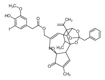 535974-91-5 structure, C37H39IO9