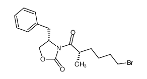 862828-08-8 (4S)-3-[(2S)-6-bromo-2-methylhexanoyl]-4-(phenylmethyl)-1,3-oxazolidin-2-one