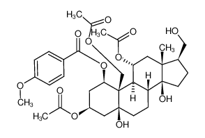 1018988-66-3 structure, C34H46O12