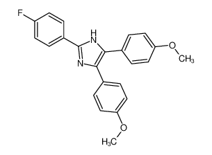 73445-45-1 2-(4-fluorophenyl)-4,5-bis(4-methoxyphenyl)-1H-imidazole
