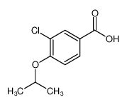 3-chloro-4-propan-2-yloxybenzoic acid 213598-07-3