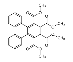 21991-03-7 1,2,3,4-tetrakis(methoxycarbonyl)-5,6-diphenylbenzene