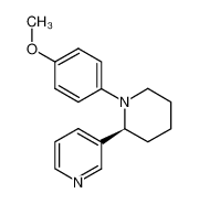 1207459-99-1 spectrum, 3-[(2S)-1-(4-methoxyphenyl)piperidin-2-yl]pyridine