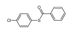 4906-35-8 S-(4-chlorophenyl) benzothioate