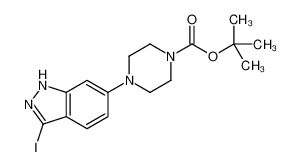 744219-44-1 structure, C16H21IN4O2