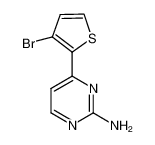 886360-54-9 structure, C8H6BrN3S