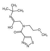 606116-01-2 structure, C12H20N4O3S