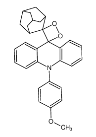 206645-77-4 10-(4-methoxyphenyl)dispiro[acridine-9(10H),3'-[1,2]dioxetane-4',2''-tricyclo[3.3.1.13,7]decane]