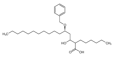 112763-98-1 (5R)-5-(benzyloxy)-3-hydroxy-2-hexylhexadecanoic acid