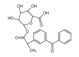 (S)-Ketoprofen Acyl-β-D-glucuronide 140148-26-1