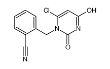 2-((6-Chloro-2,4-dioxo-3,4-dihydropyrimidin-1(2H)-yl)methyl)benzonitrile 865758-95-8