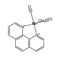 158404-72-9 structure, C18H14N3O3W++