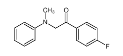 1-(4-fluorophenyl)-2-(methyl(phenyl)amino)ethan-1-one 101125-31-9