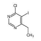 4-Chloro-6-ethyl-5-iodopyrimidine 141602-29-1