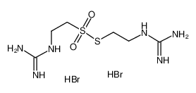2-[2-[2-(diaminomethylideneamino)ethylsulfanylsulfonyl]ethyl]guanidine 91784-03-1