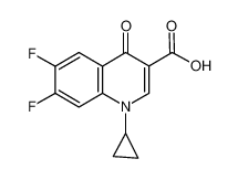1-Cyclopropyl-6,7-difluoro-1,4-dihydro-4-oxoquinoline-3-carboxylic Acid 93107-30-3