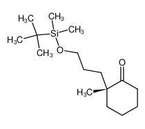 159969-88-7 2-(3-tert-butyldimethylsiloxypropyl)-2-methylcyclohexanone