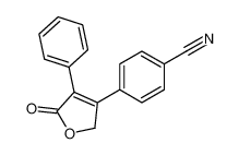 116156-22-0 4-(5-oxo-4-phenyl-2H-furan-3-yl)benzonitrile