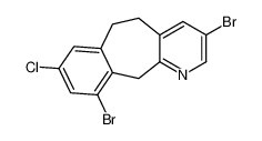 3,10-dibromo-8-chloro-6,11-dihydro-5H-benzo[1,2]cyclohepta[2,4-b]pyridine 272107-22-9