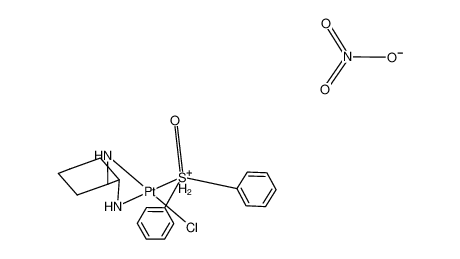 124442-35-9 structure, C18H22ClN3O4PtS