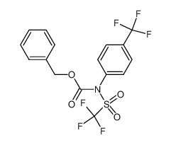 250296-57-2 spectrum, N-Benzyloxycarbonyl-N-trifluoromethylsulfonyl-4-trifluoromethylanilide