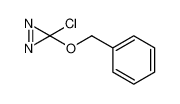 3-chloro-3-phenylmethoxydiazirine 113711-60-7