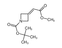 1-Boc-3-甲氧基羰基亚甲基氮杂丁烷